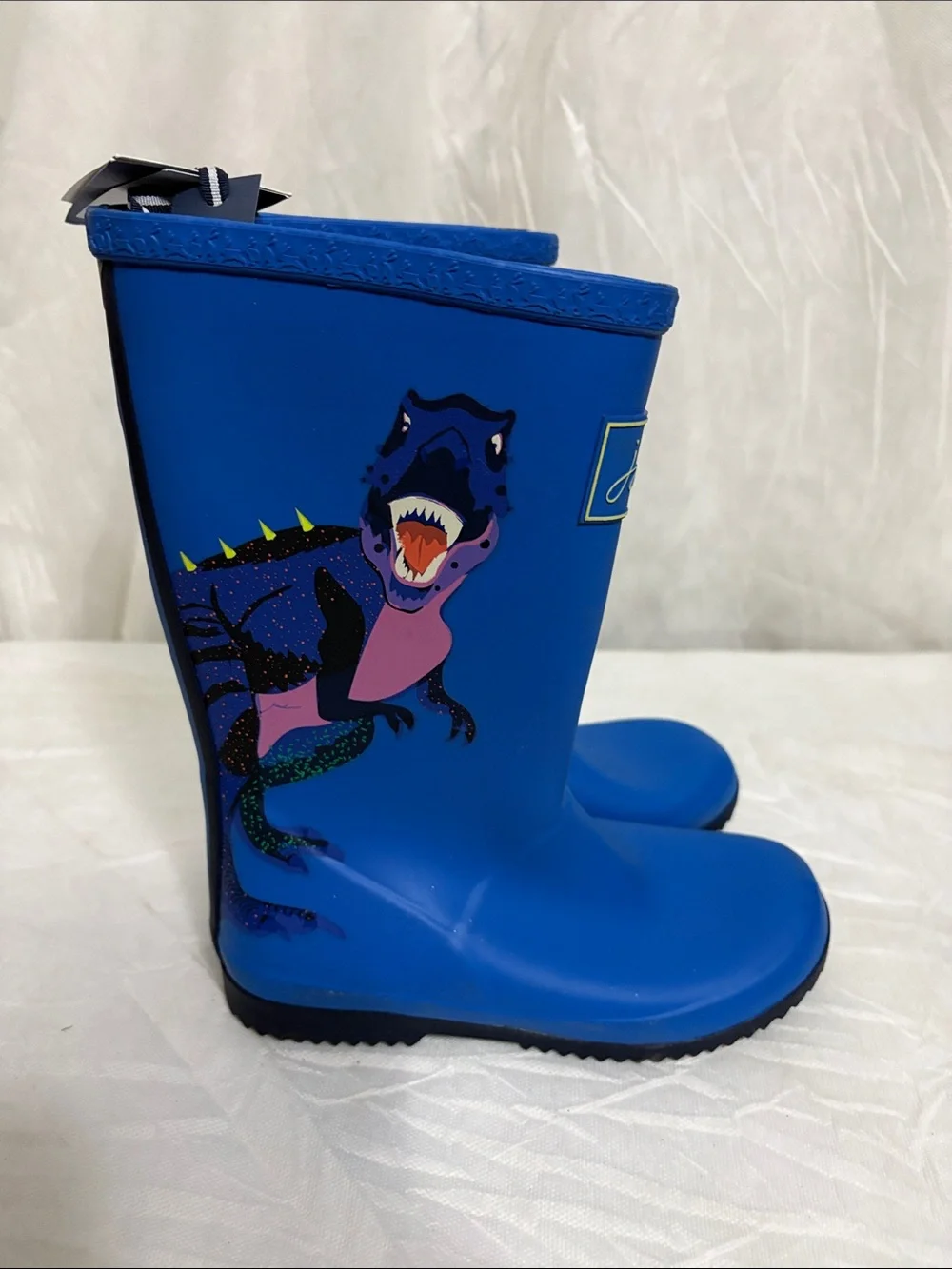 Joules Kids' Blue Rain Boots size US 2 NWT